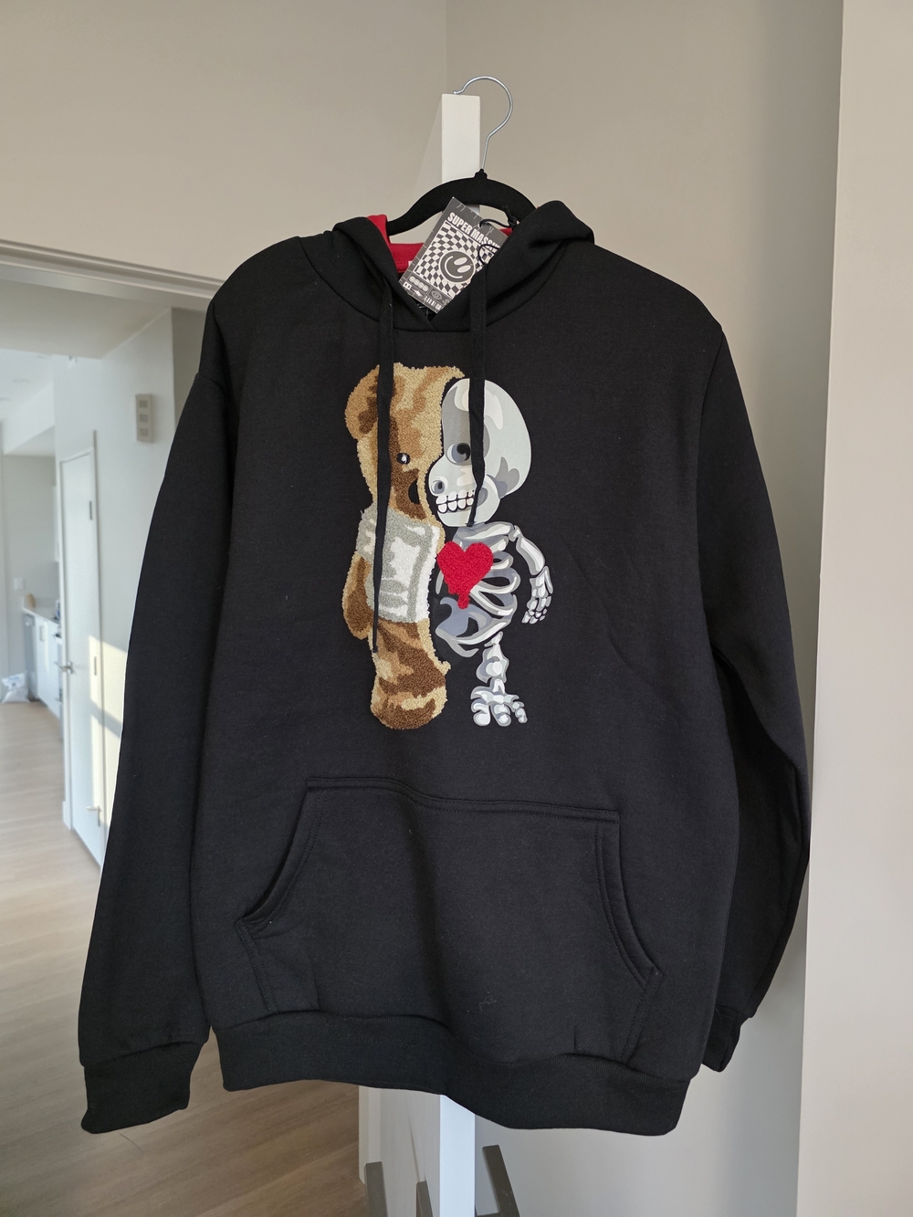 Super Massive TEDDY SKULL HOODIE